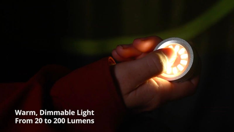 Voltaic Systems مصباح LED طوارئ من فولتايك سيستمز - مقاوم للماء، مستويات سطوع قابلة للتعتيم وتحكم باللمس، للتخييم، الفناء، مخزن الأدوات أو الكابينة، مجموعة الطوارئ - Image 2